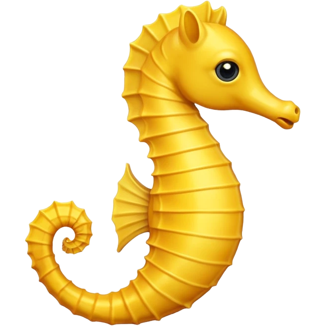 yellow seahorse emoji
