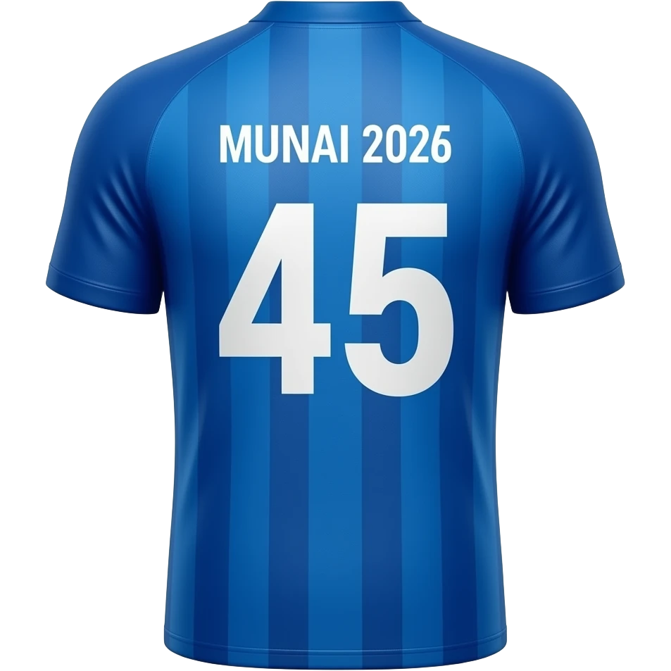 Jersey with jersey number 45 and mumbai indians 2026 official jesery emoji