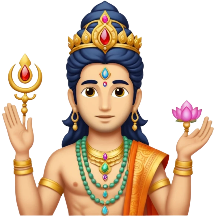 Lord Vishnu emoji