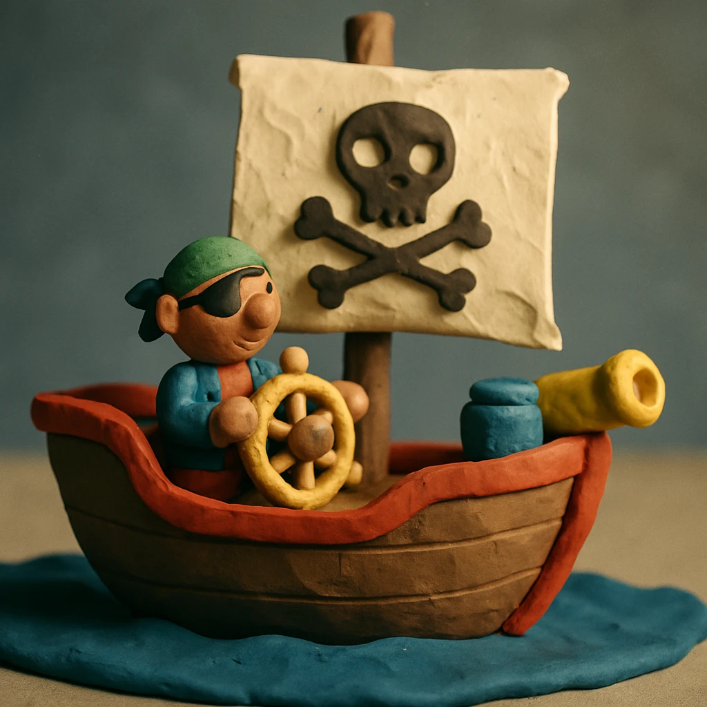 pirate ship emoji