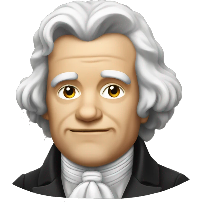 Emoji icon of beethoven emoji