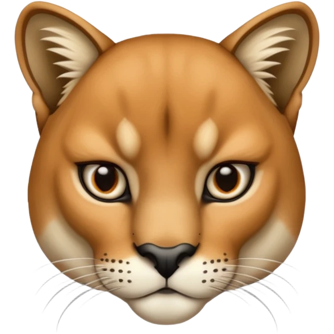 Un puma emoji