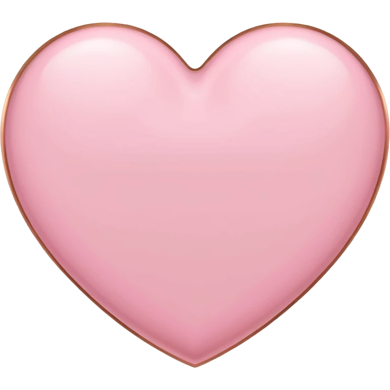 I need a pink and white and rose gold Heart emoji emoji