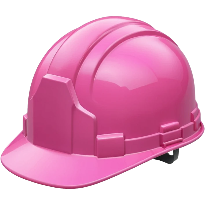 pink hard hat emoji