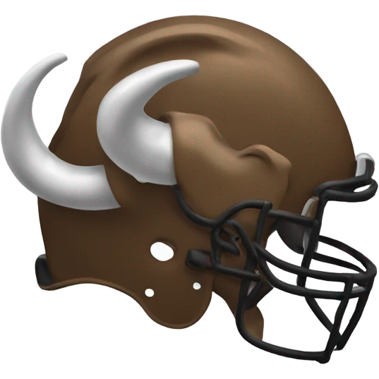 Colorado Buffalos football with horns emoji