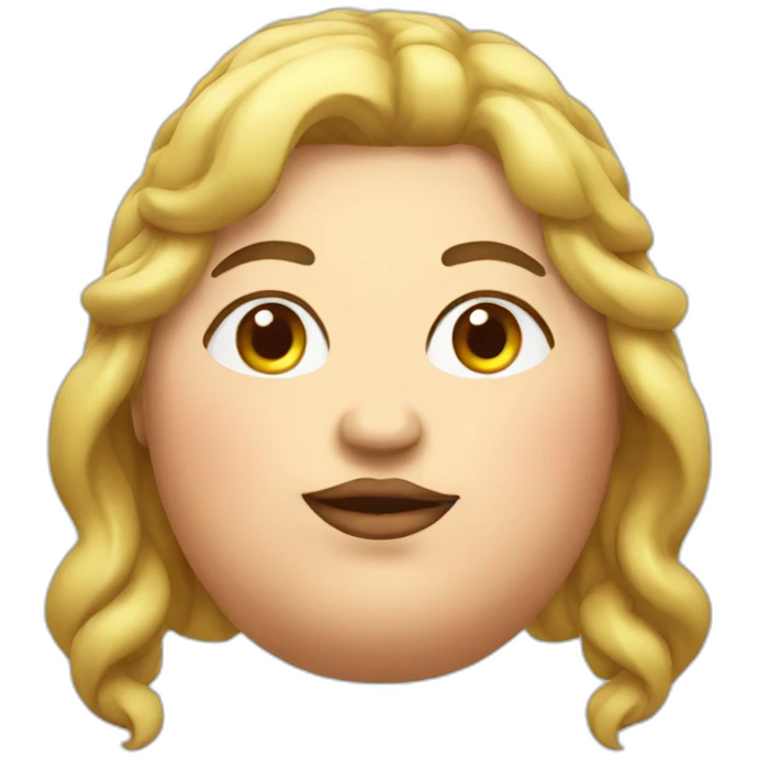 Fat lady emoji emoji
