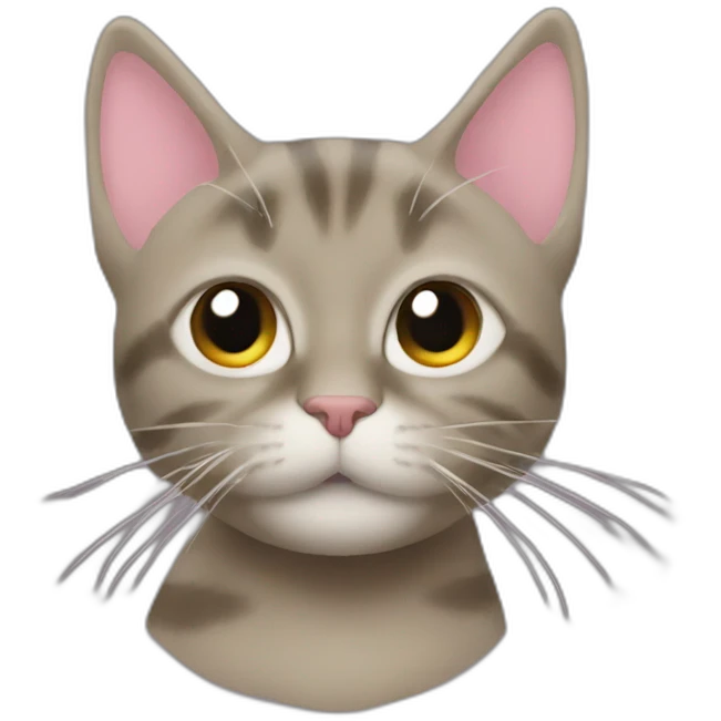 Smelly cat friends emoji