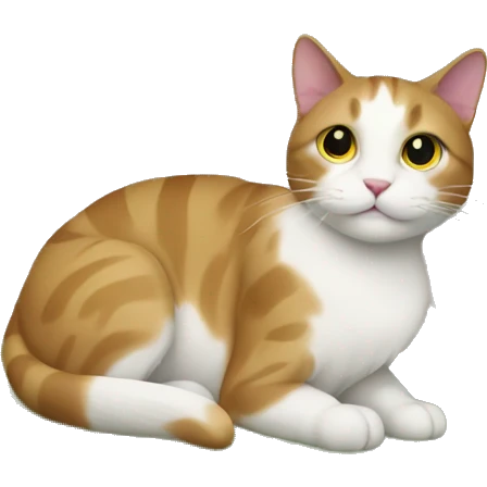 cat under a tree emoji