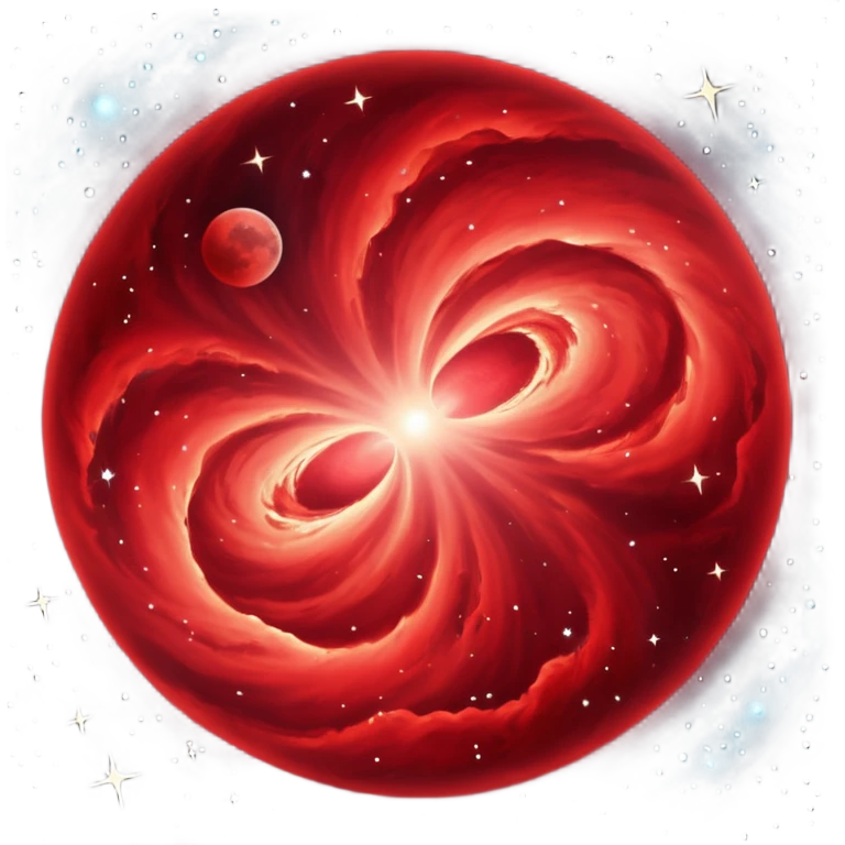 space in base red color   emoji