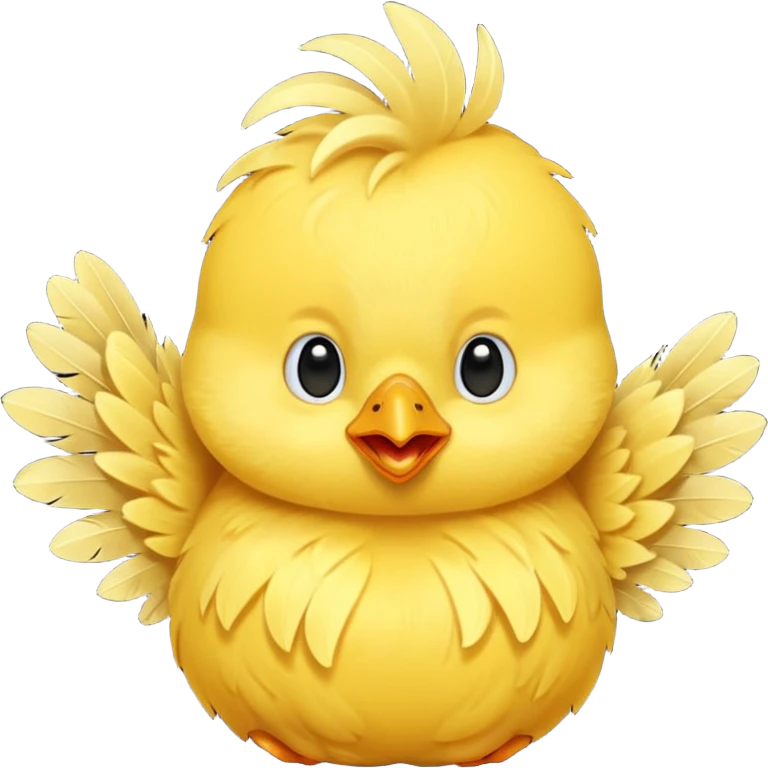 pollito saludando emoji