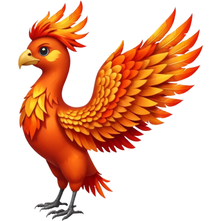 Fire phoenix emoji