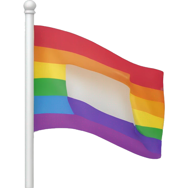 flag with the lesbian colors emoji