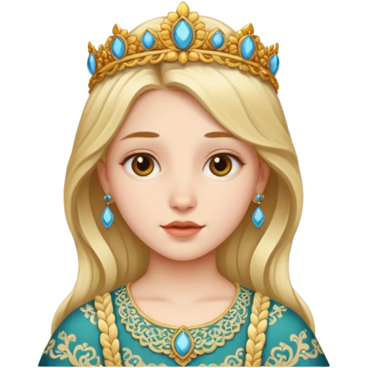 Une fille qui porte une feullara  emoji