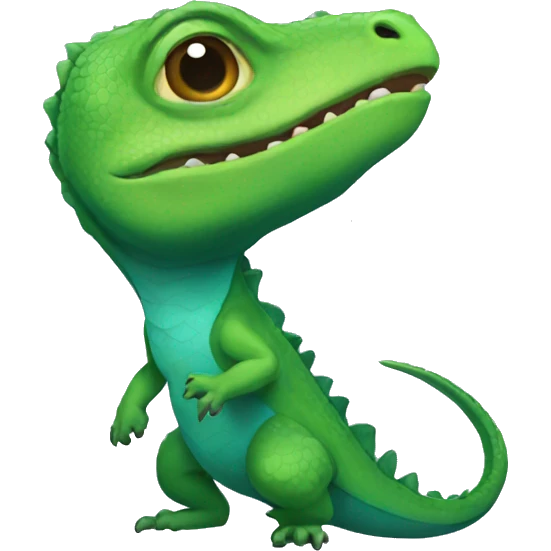 Bue lizard emoji