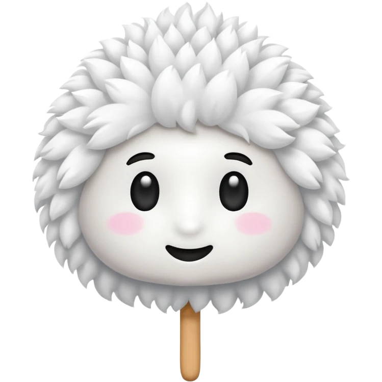 A q-tip with no face, just an object emoji