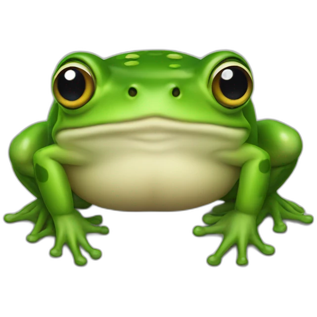 frog butt emoji