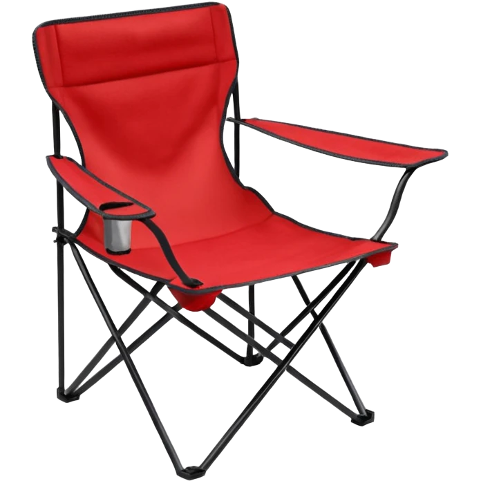 Lawn chair folding emoji