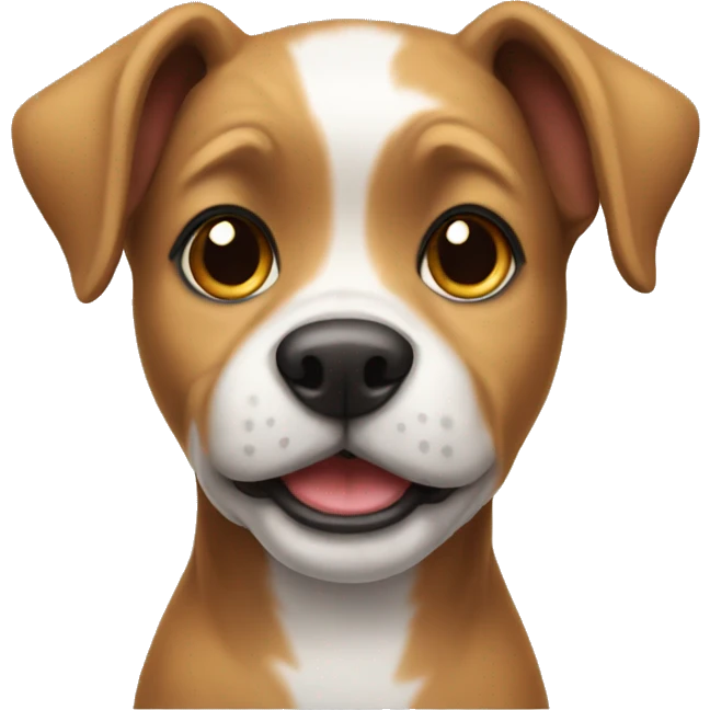 Girl dog emoji
