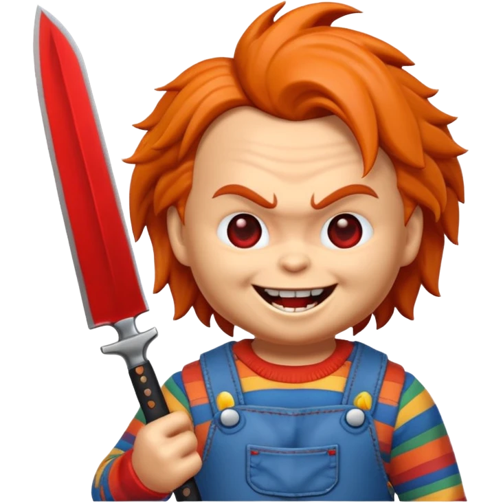 Un emojin de chuky emoji