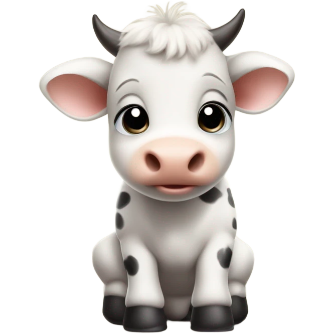 Cow baby cute emoji