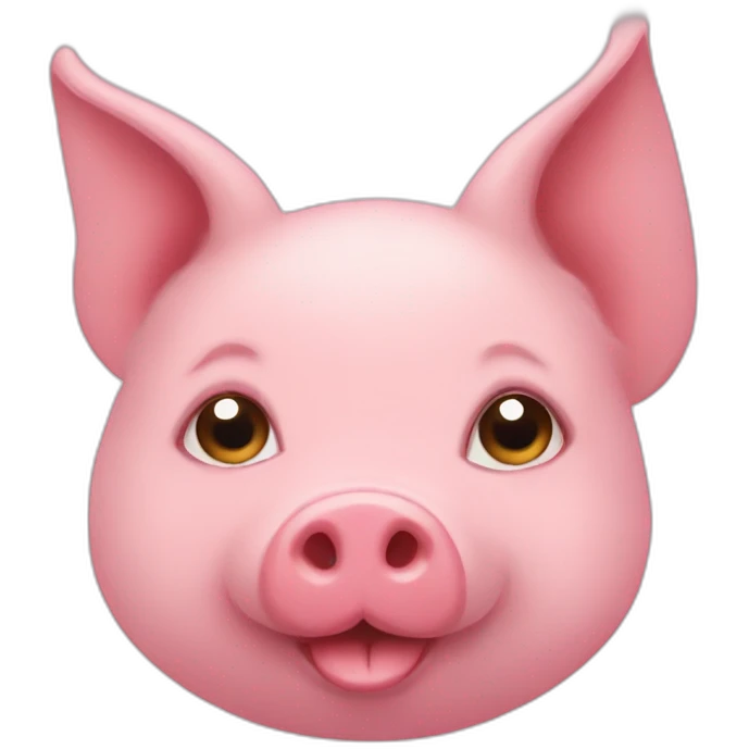 pig love cat emoji