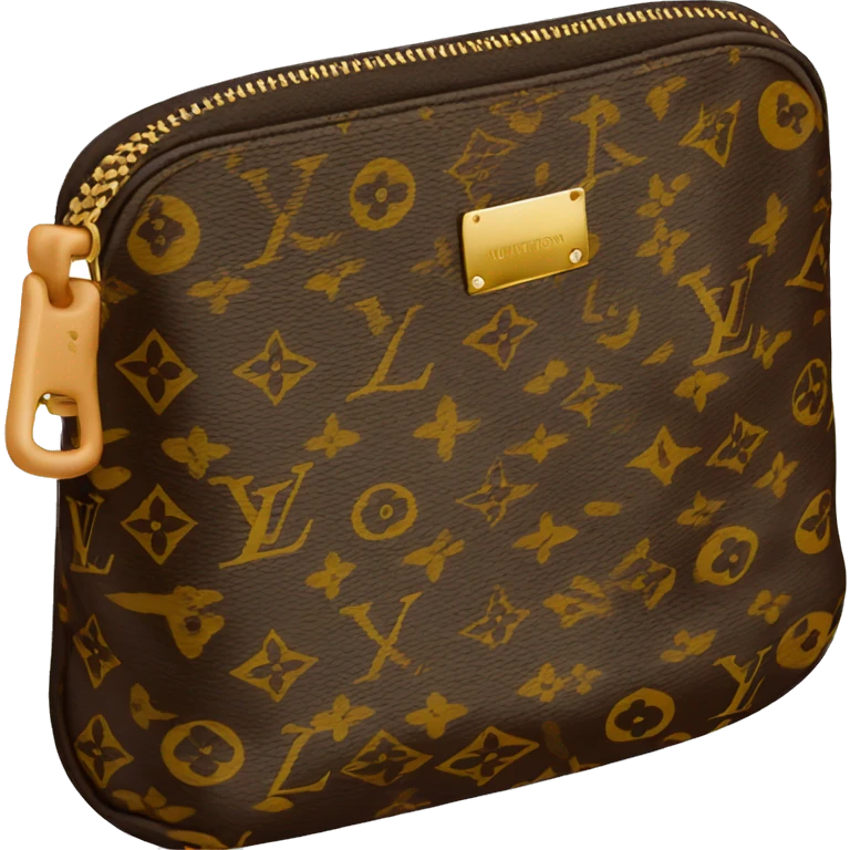 Louis Vuitton pochette emoji