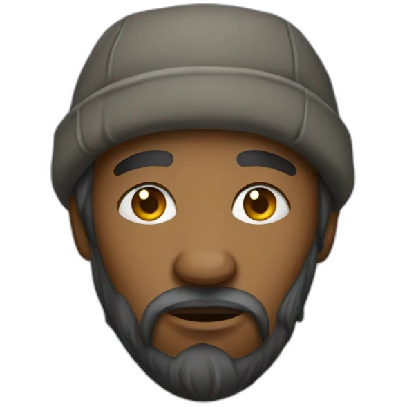 Homeless emoji
