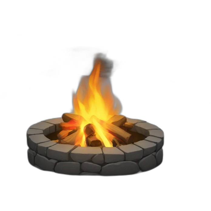 christmas firepit emoji