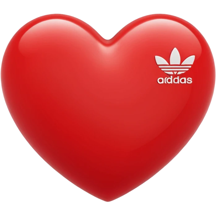 Adidas heart emoji