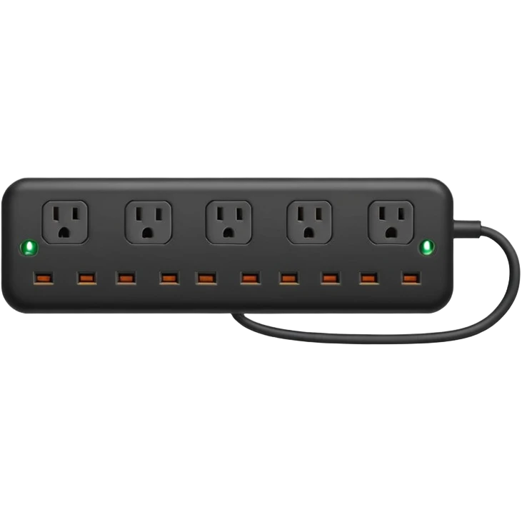 3 way power strip emoji