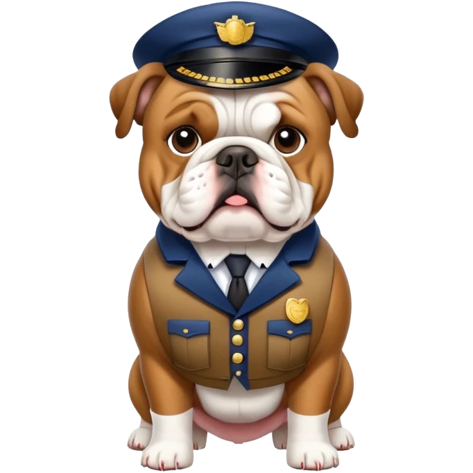 bulldog ingles postman emoji