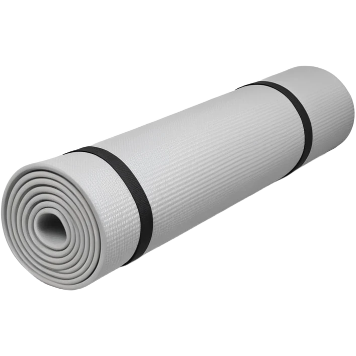 light grey yoga mat emoji