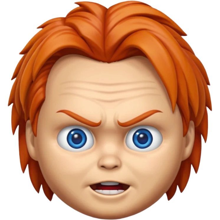 Un emojin de chuky emoji
