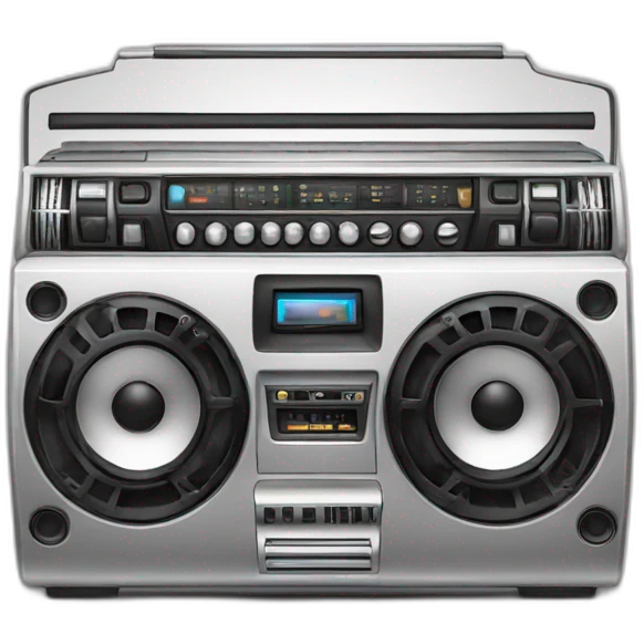 ghettoblaster emoji