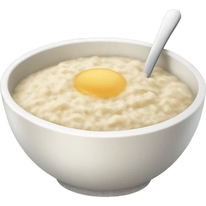 Bowl of porridge emoji