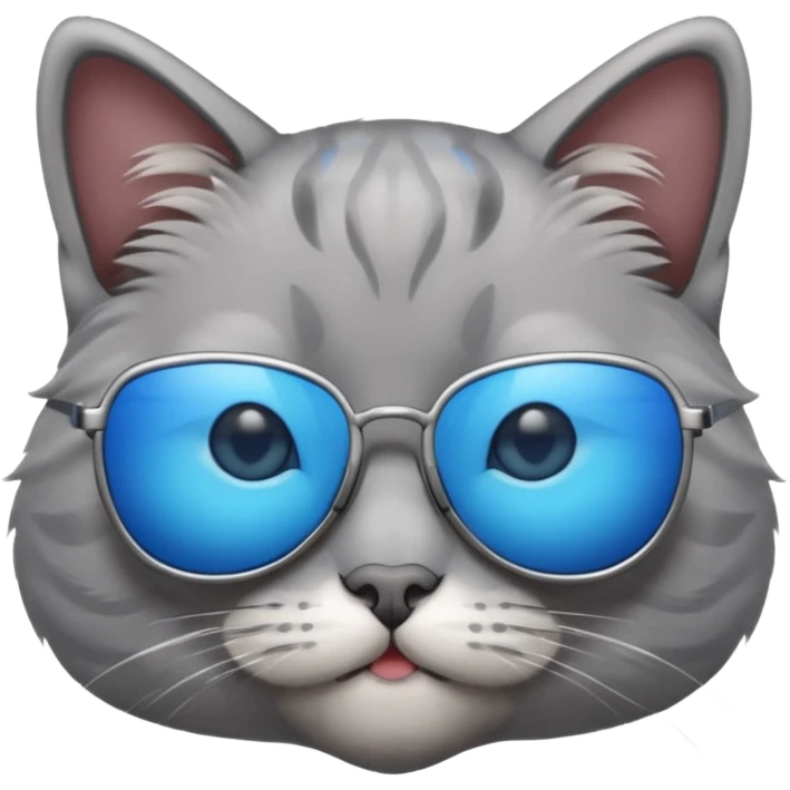 Cat wearing sunglasses emoji