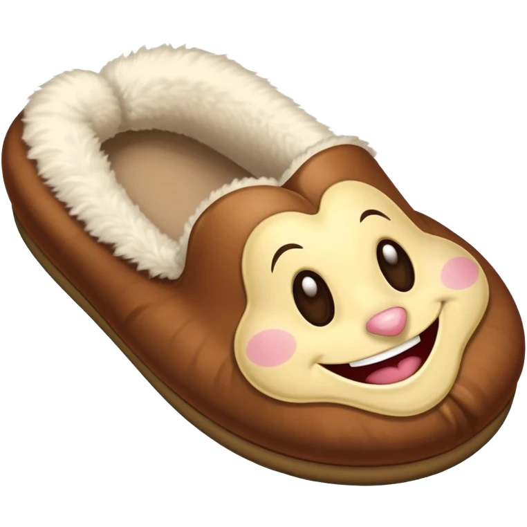 тапочек смеющийся emoji