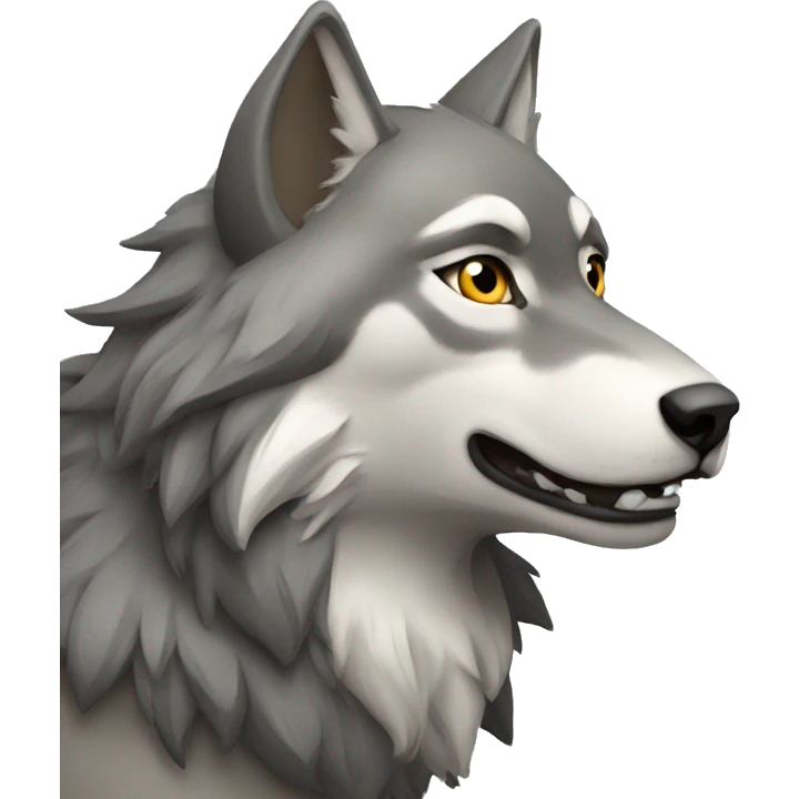 fantasy wolf emoji