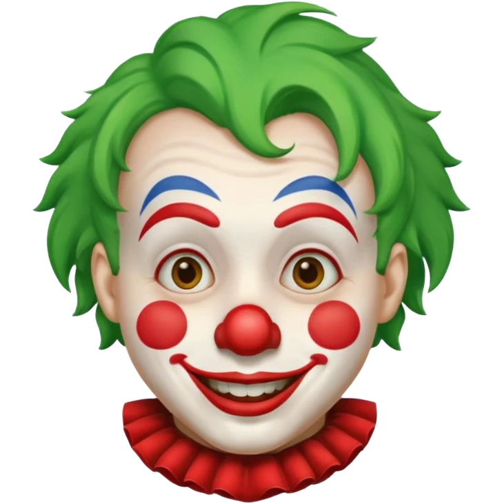 clown with green hair emoji