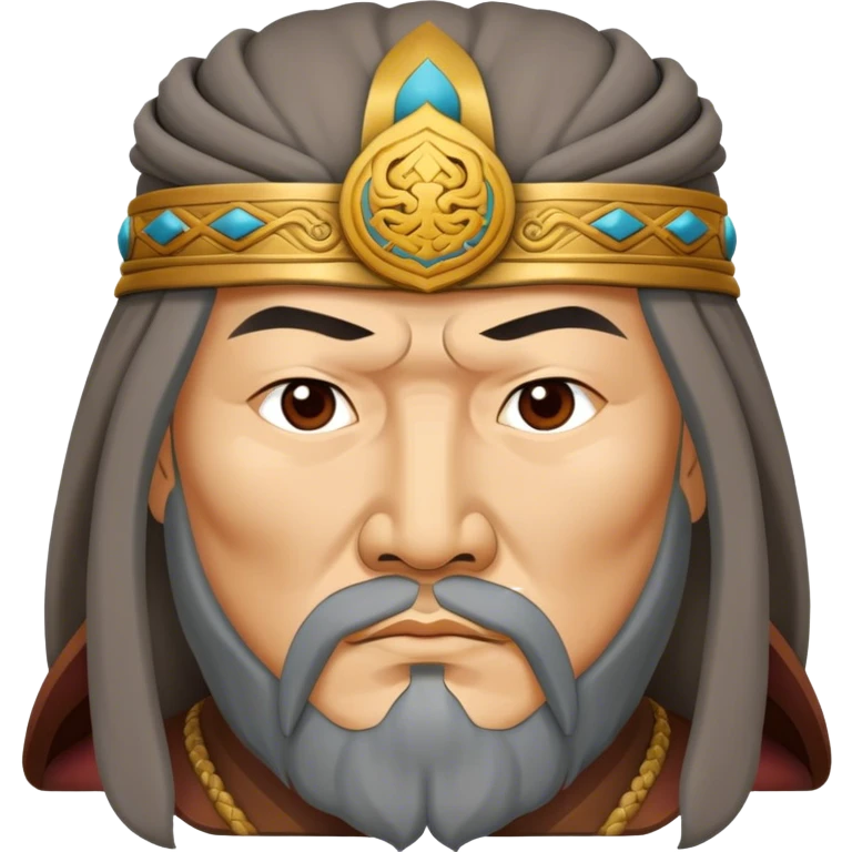 genghis khan photorealistic emoji