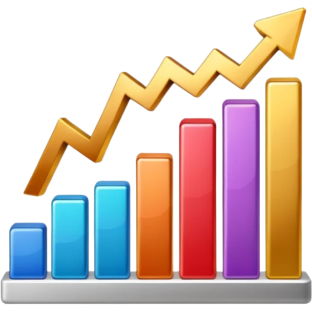 financial capital growth emoji