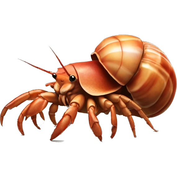 Hermit crab emoji