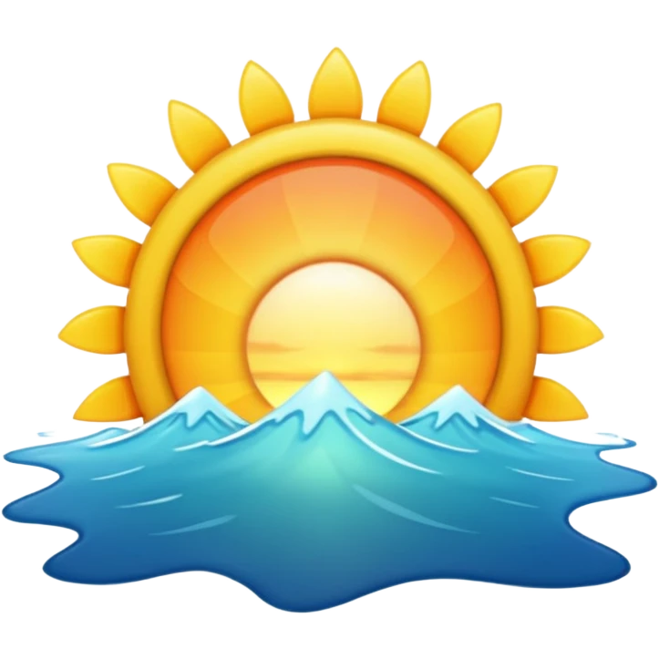 Sunrise emoji