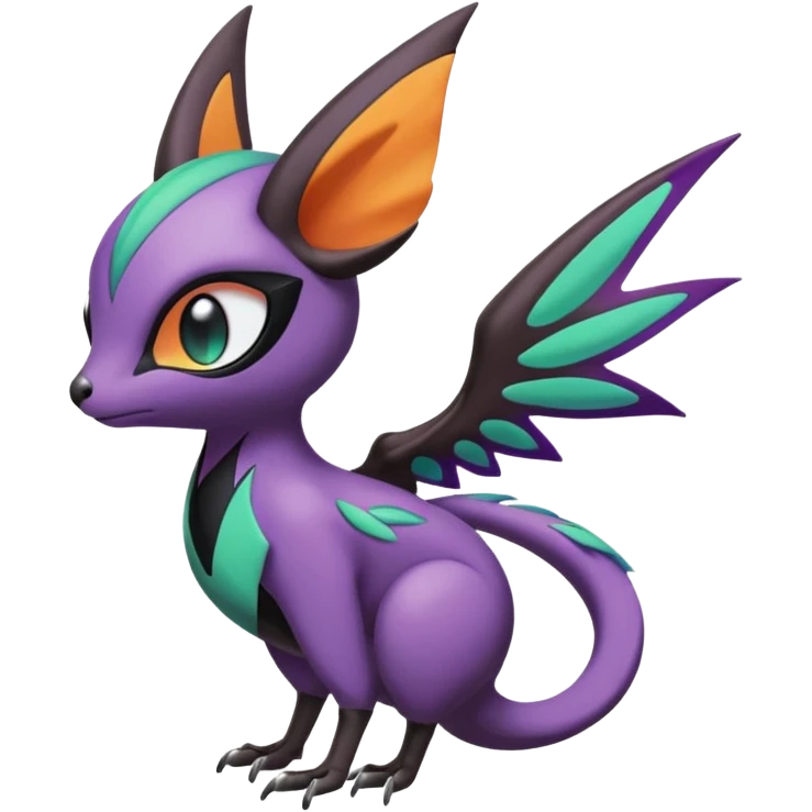 Meloetta-Noivern-Noibat-Fakémon-creature-hybrid emoji