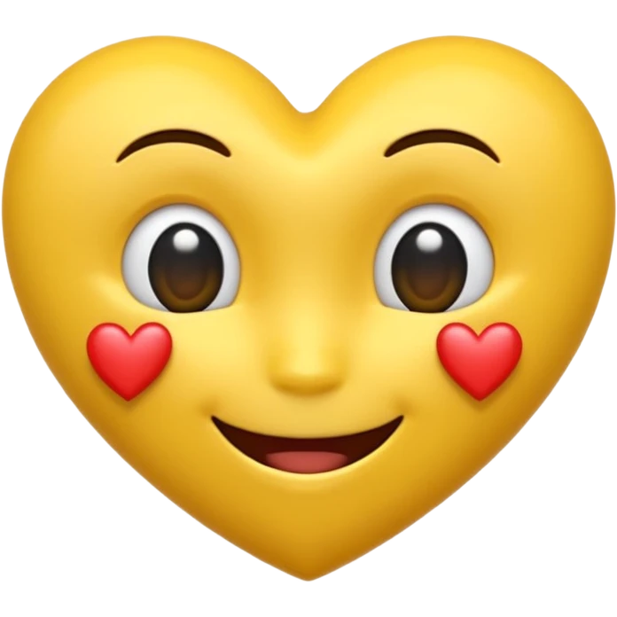 emoji amoureux en 3D ultra HD 4K emoji