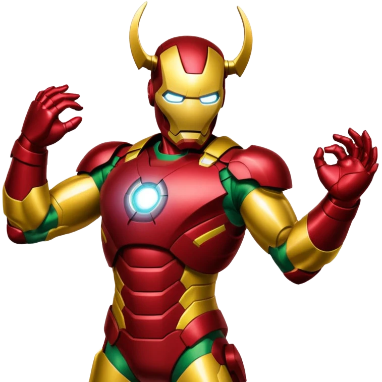 Iron man pinching loki emoji