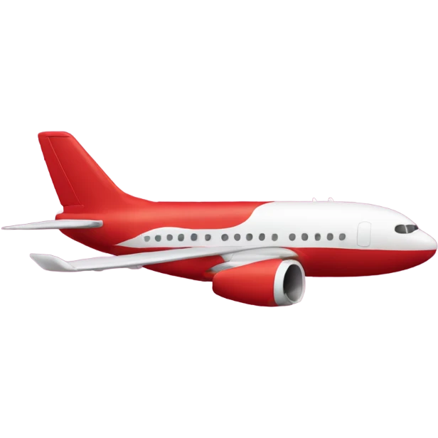 Valentine’s Day plane emoji