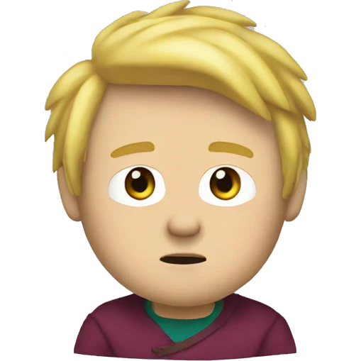 Butters from south park emoji