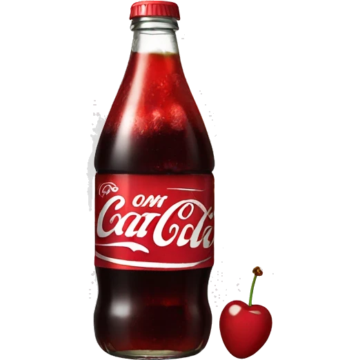Cherry coke emoji