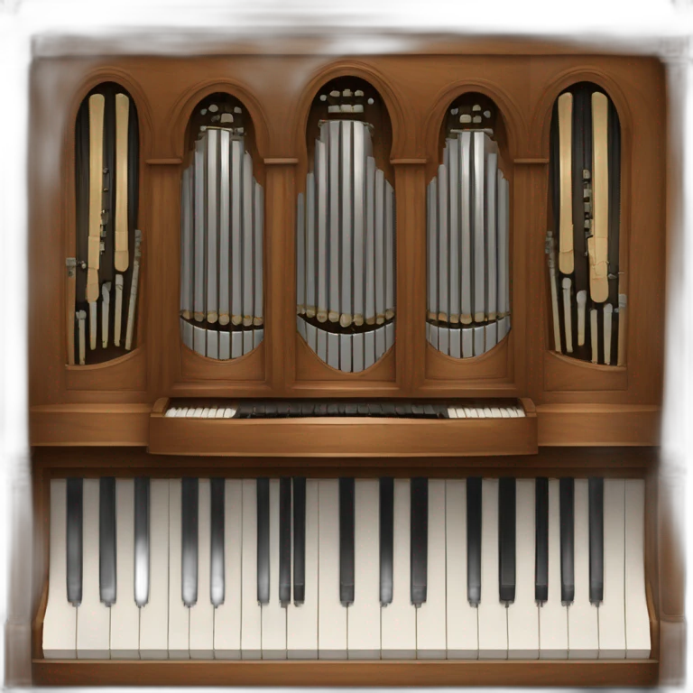 Orgue 3 claviers et un pédalier emoji